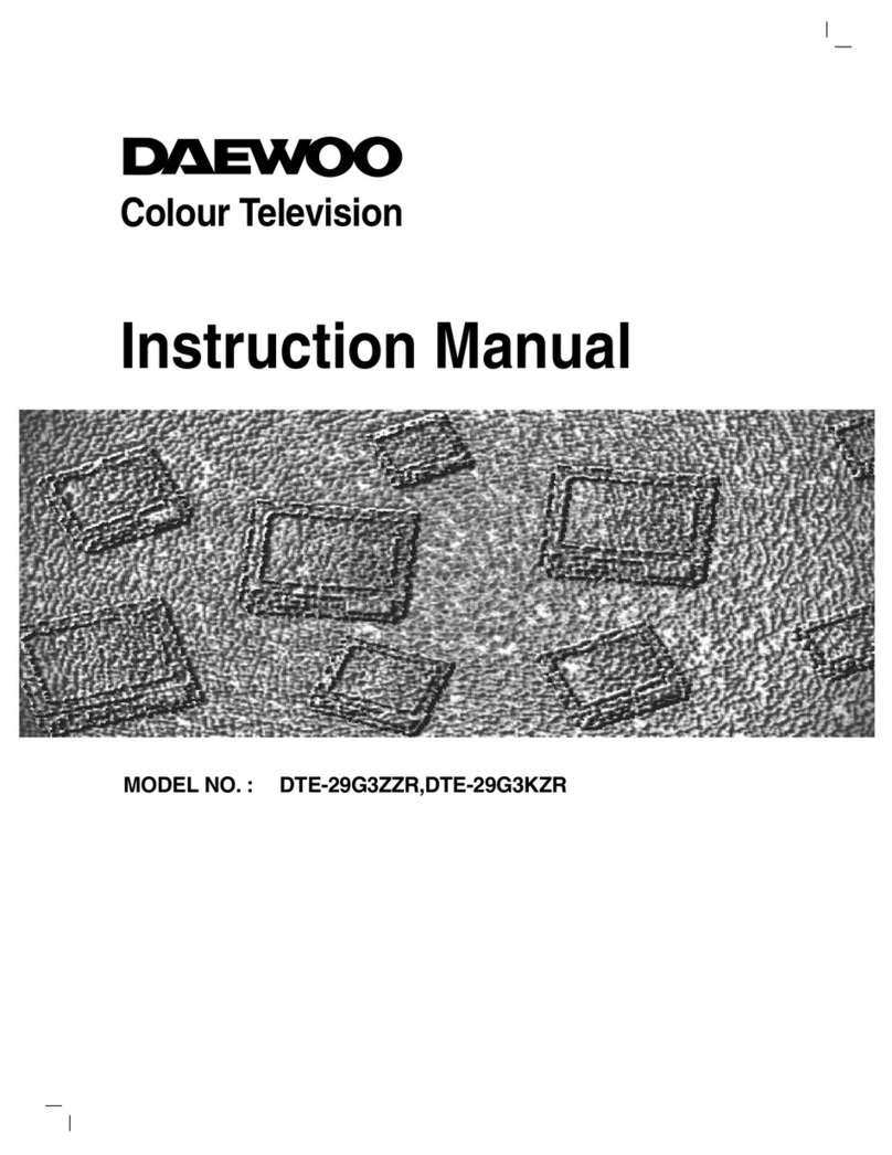 Daewoo DTE-29G3ZZR instruction manual