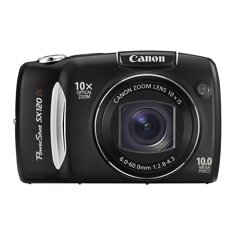 Canon Powershot SX120 IS User manual