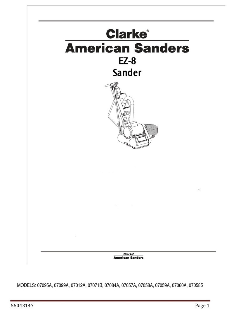 Clarke EZ-8 07095A Service manual