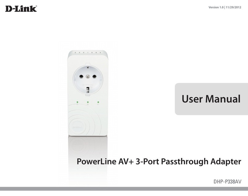 D-Link DHP?P338AV user manual