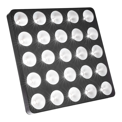 thomann StairVille LED Matrix Blinder 5x5 DMX User manual
