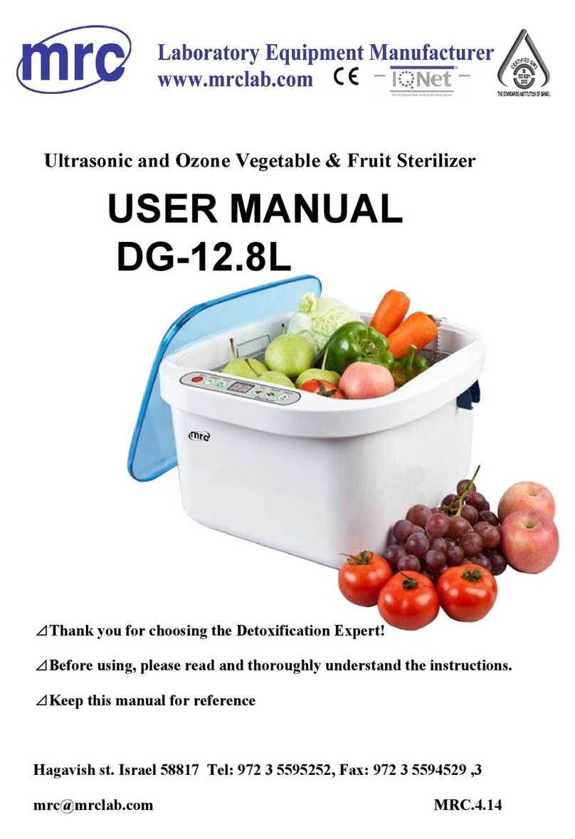 MRC DG-12.8L user manual