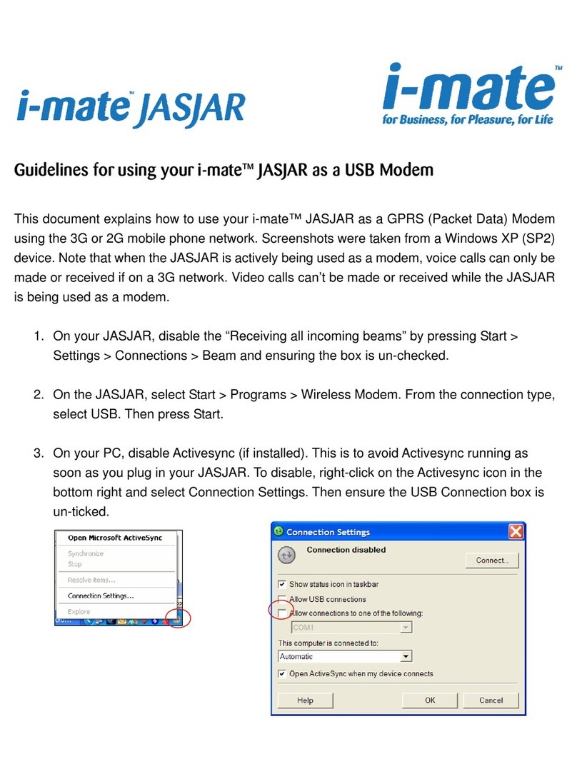 i-mate JASJAR Guidelines for use