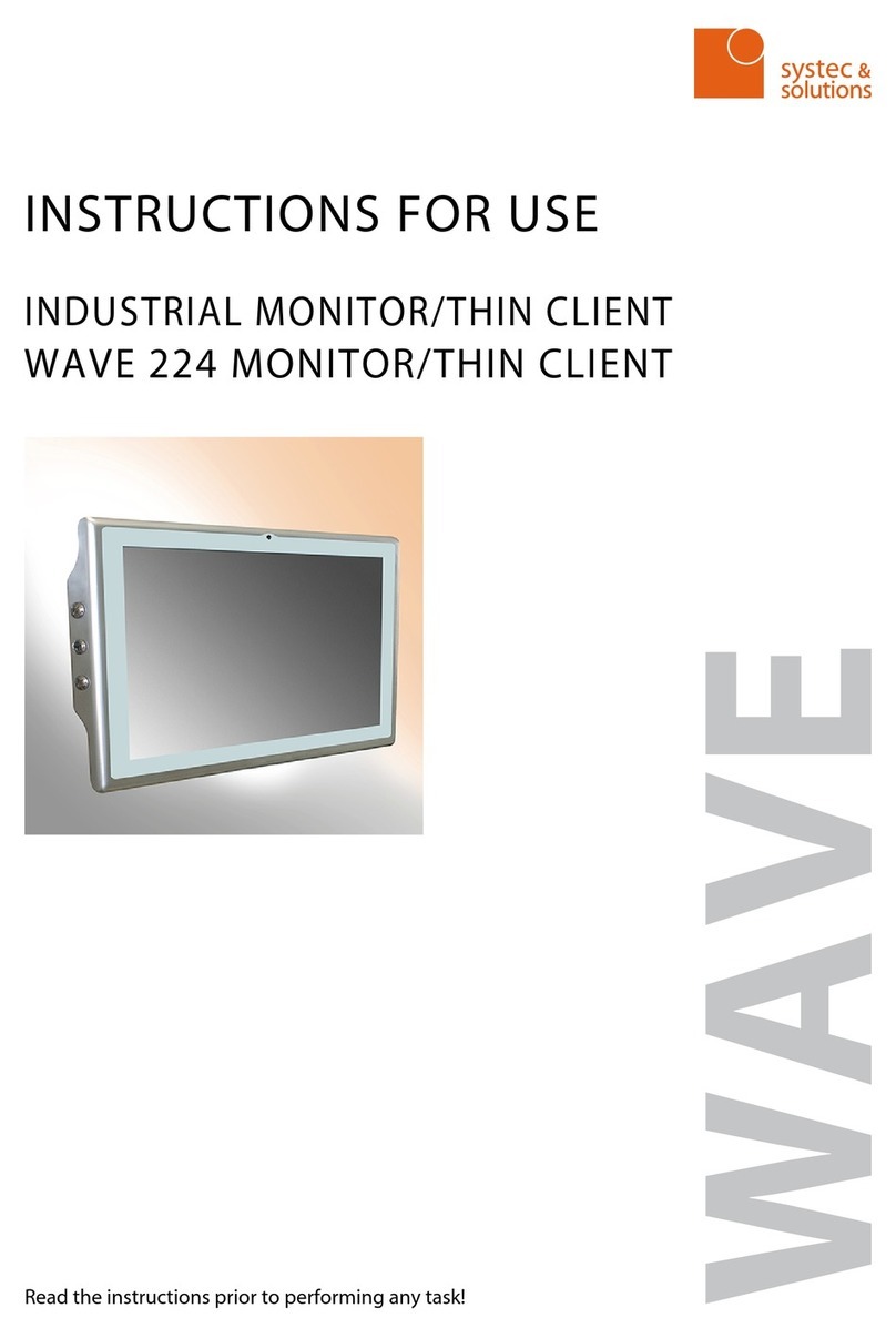 Systec & Solutions WAVE 224 Instructions for use