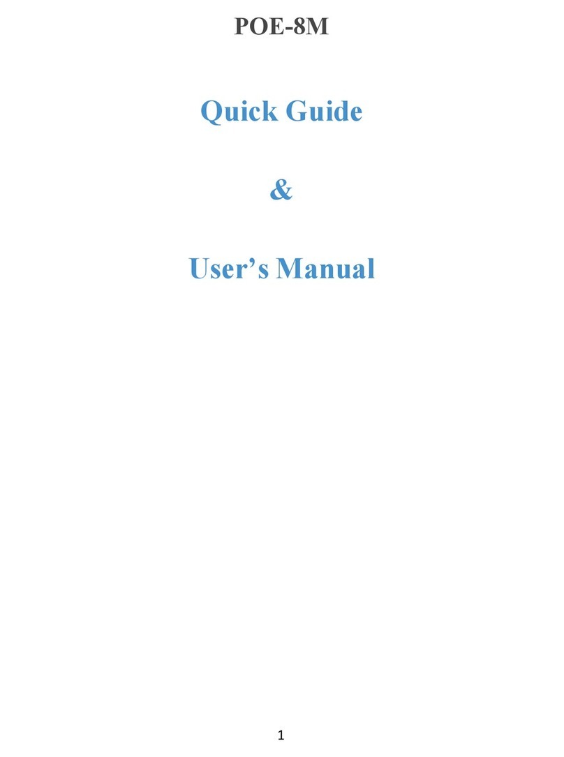Value Point POE-8M Quick guide / user manual