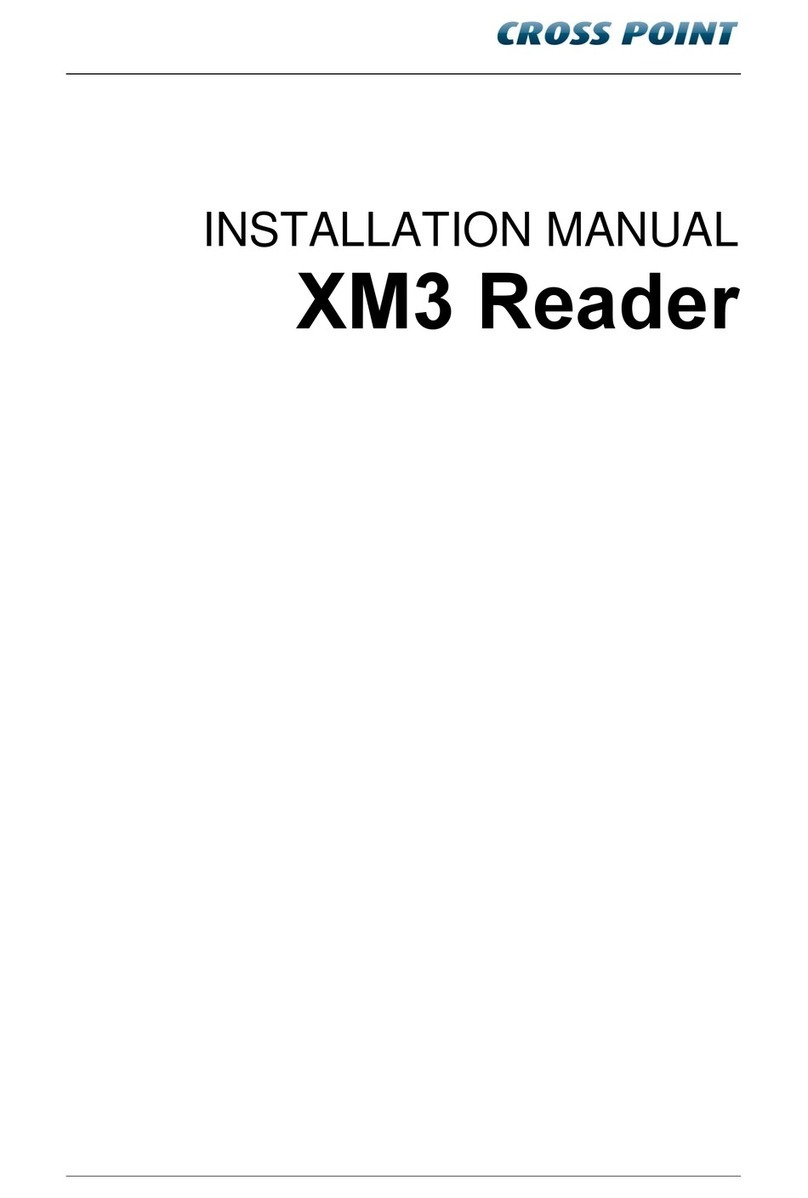 Cross point XM3 MICROPROXS installation manual