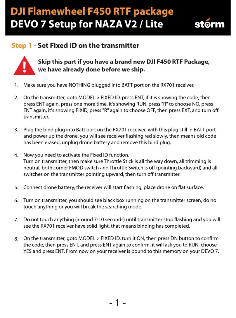 Storm DJI Flamewheel F450 RTF User manual