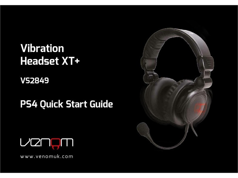 VENOM VS2849 XT+ quick start guide