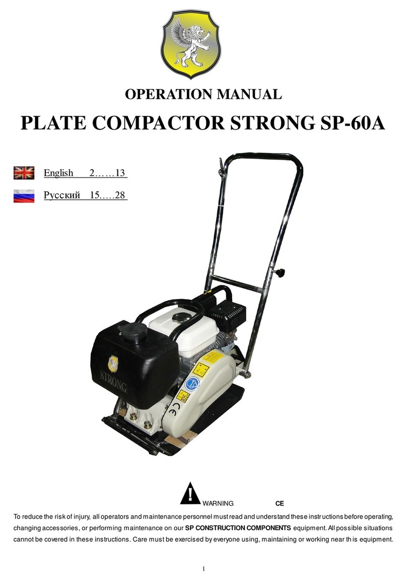 Strong SP-60A Operation manual