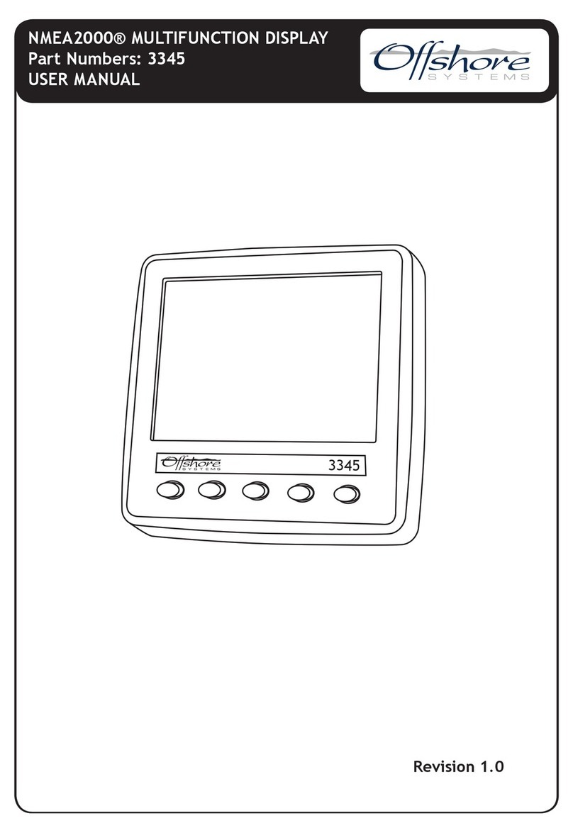 Offshore 3345 NMEA2000 user manual
