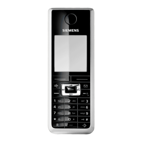 Siemens HiPath 3000 V3.0 or later Gigaset M1... User manual