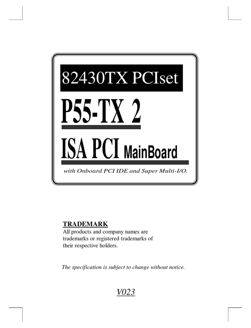 EPOX P55-TX 2 User manual