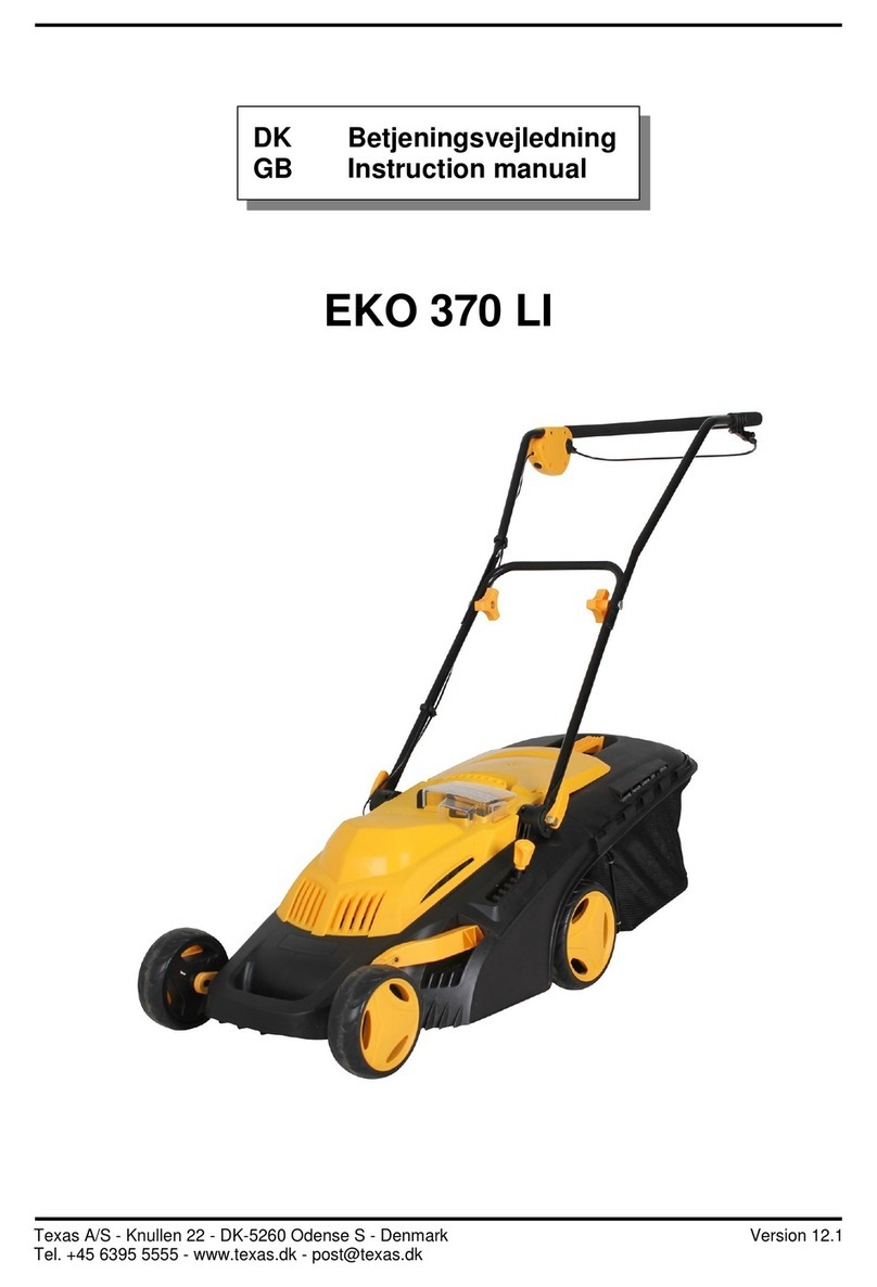 Texas EKO 370 LI instruction manual