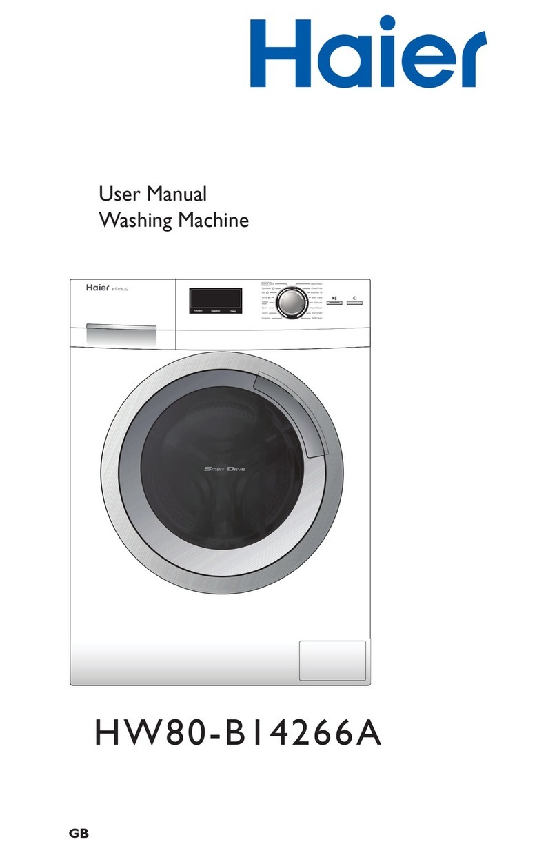 Haier HW80-B14266A User manual
