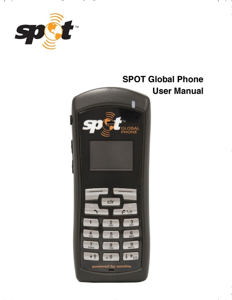 SPOT Global Phone user manual