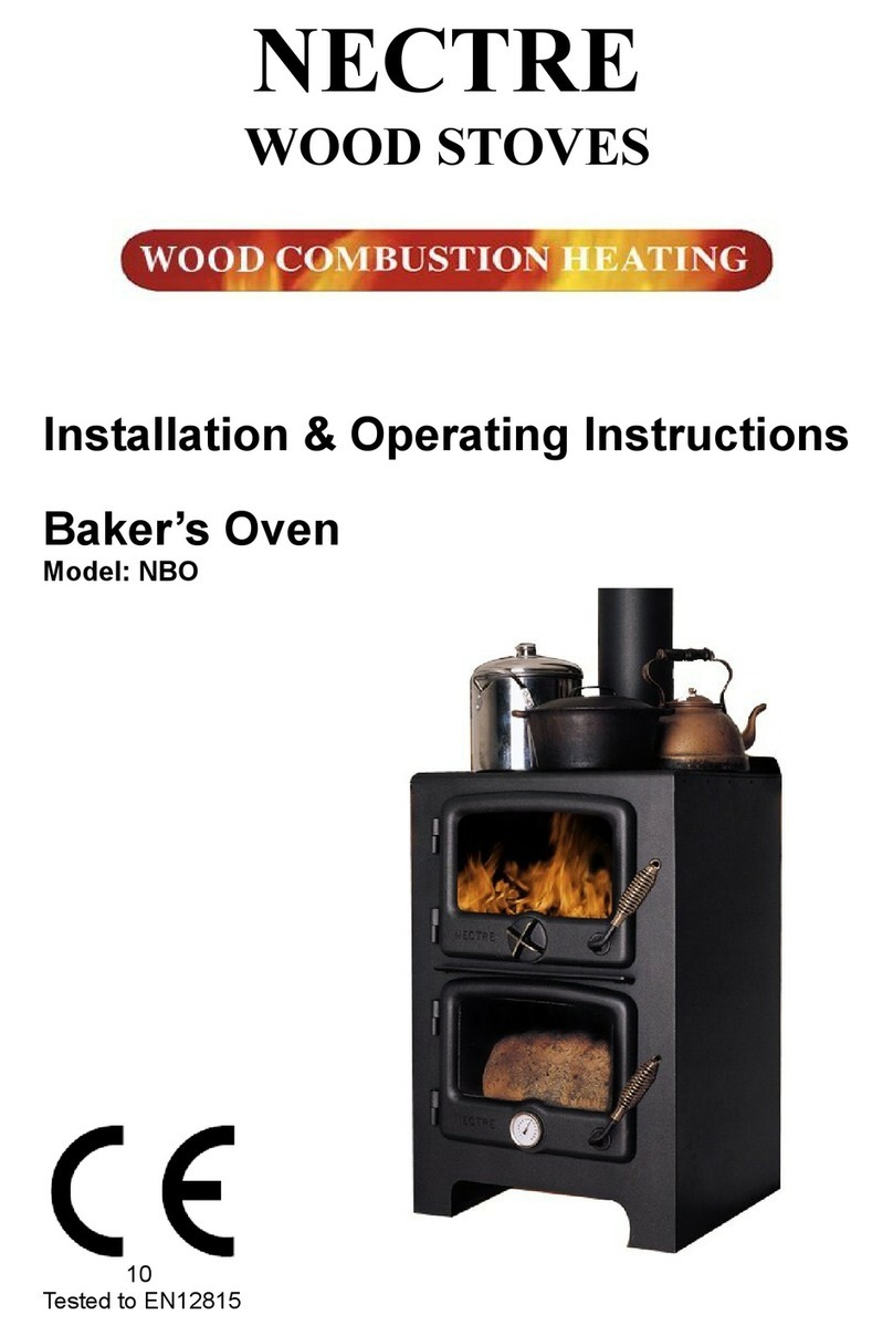 Nectre Fireplaces NBO Installation & operating instructions Nectre Fireplaces NBO Installation & operating instructions