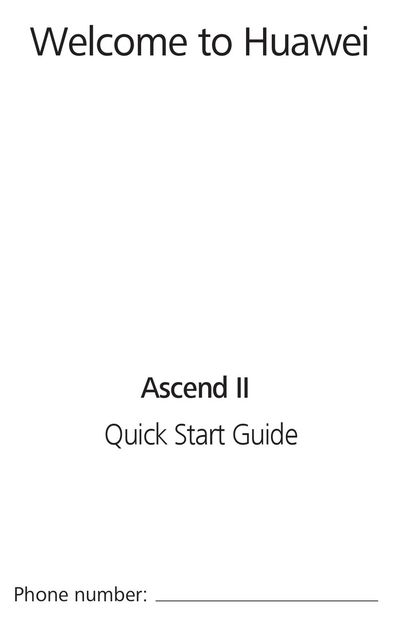 Huawei Ascend II User manual