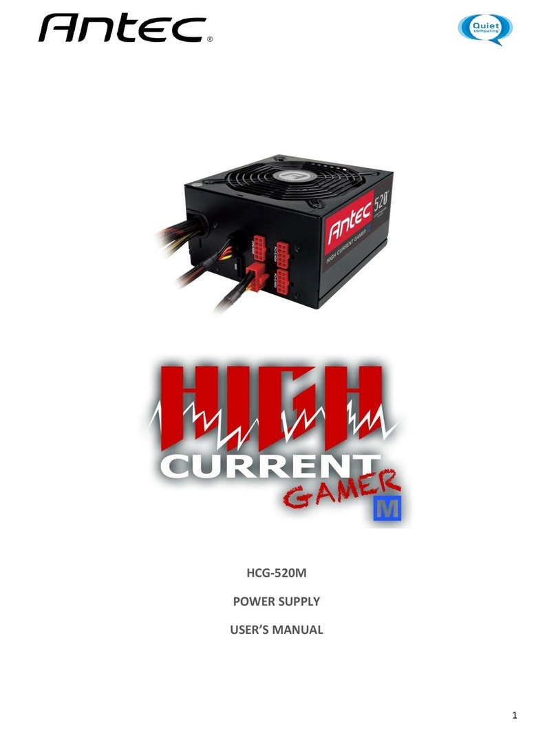 Antec HCG-520M user manual