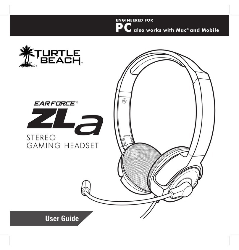 Turtle Beach Ear Force ZLa User manual