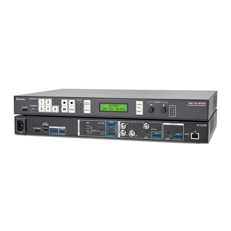 Extron electronics SMP 351 user guide