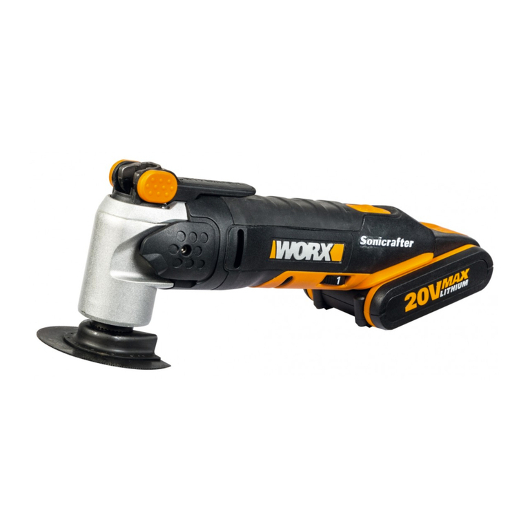 Worx Sonicrafter WX678 Safety and operating manual