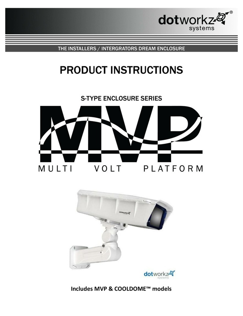 DOTWORKZ MVP S-Type Encolosure series Instruction sheet