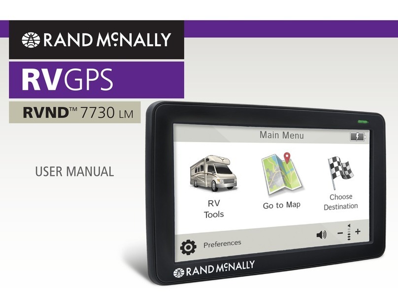 Rand McNally RVND 7730 LM user manual