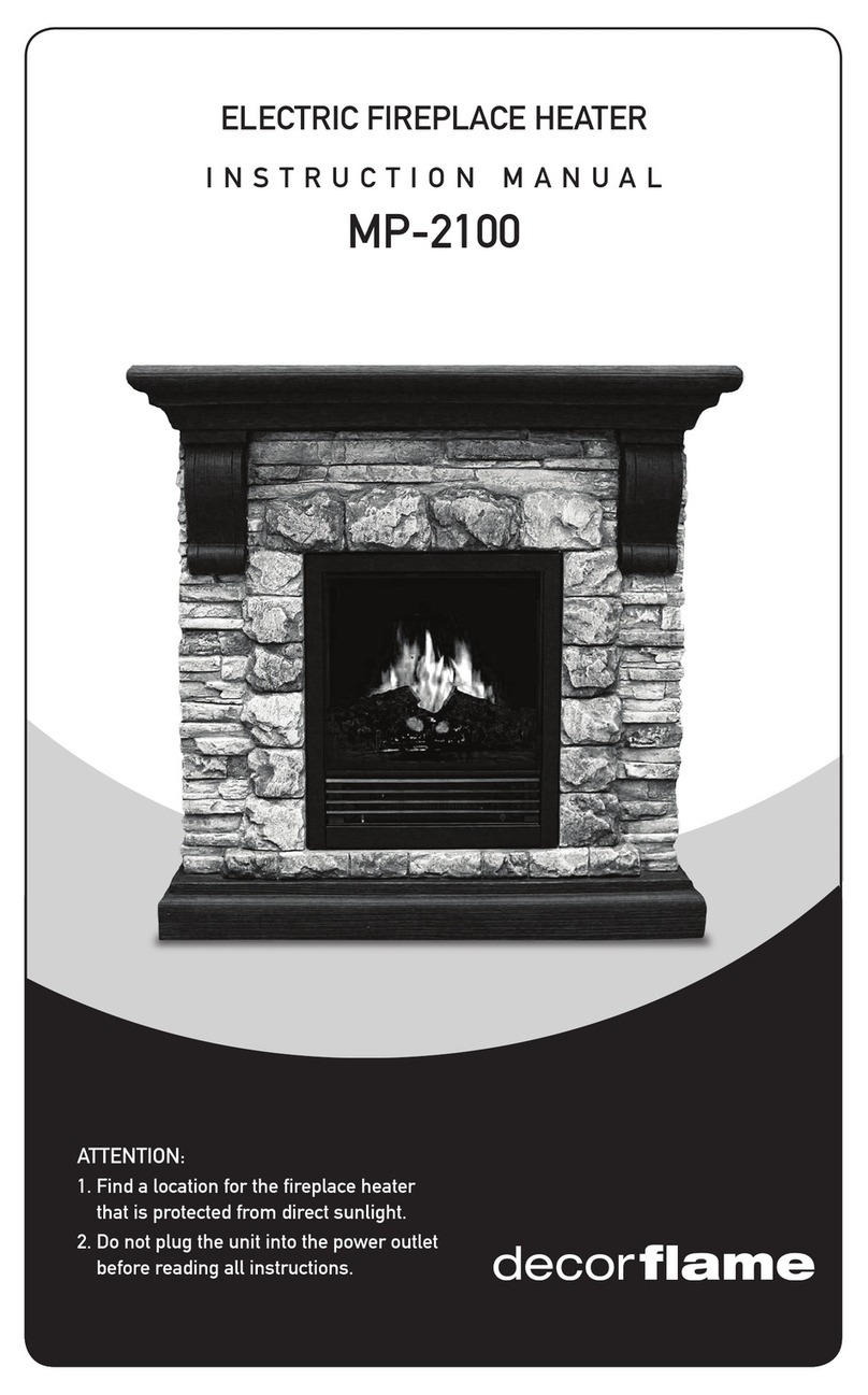 decorflame MP-2100 User manual