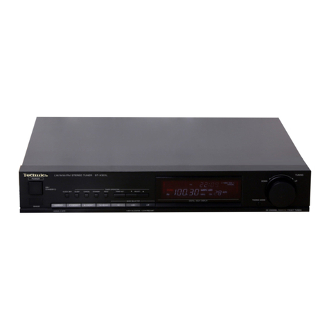 Technics ST-X301L User manual