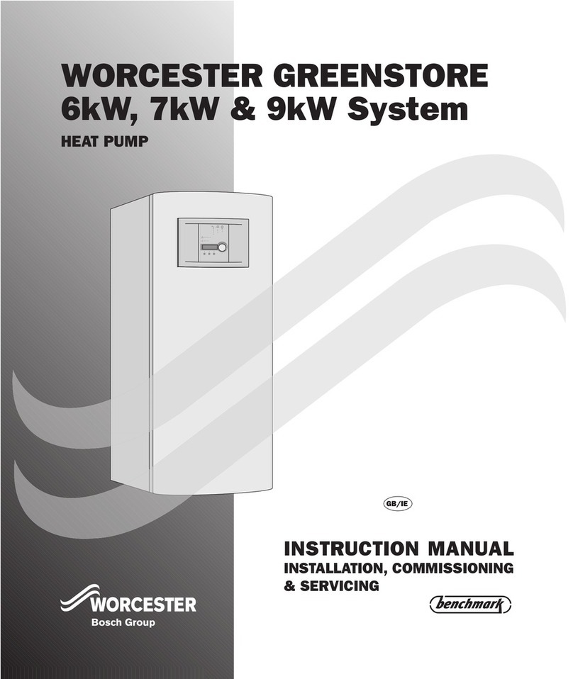 Worcester WORCESTER GREENSTORE User manual