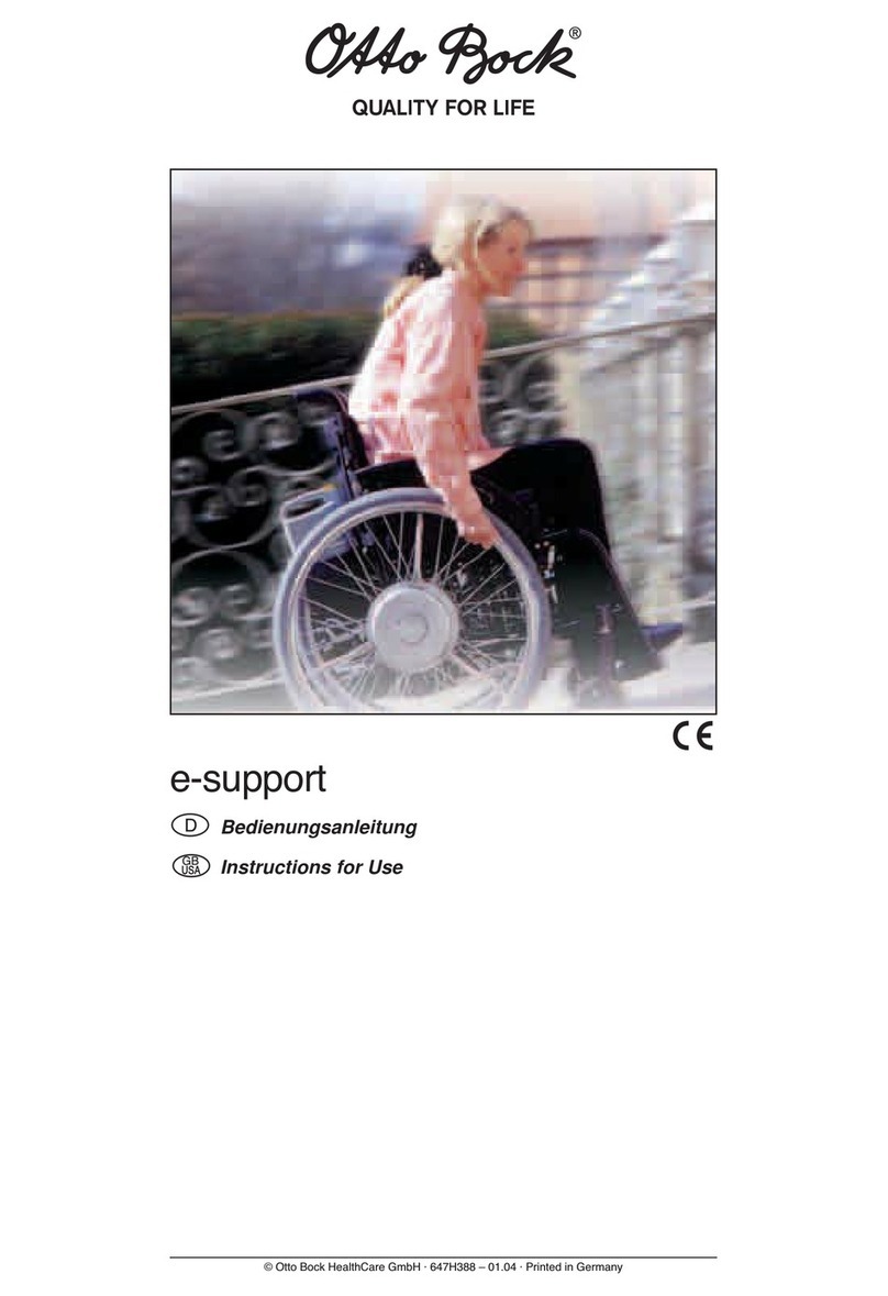 Otto Bock e-support User manual