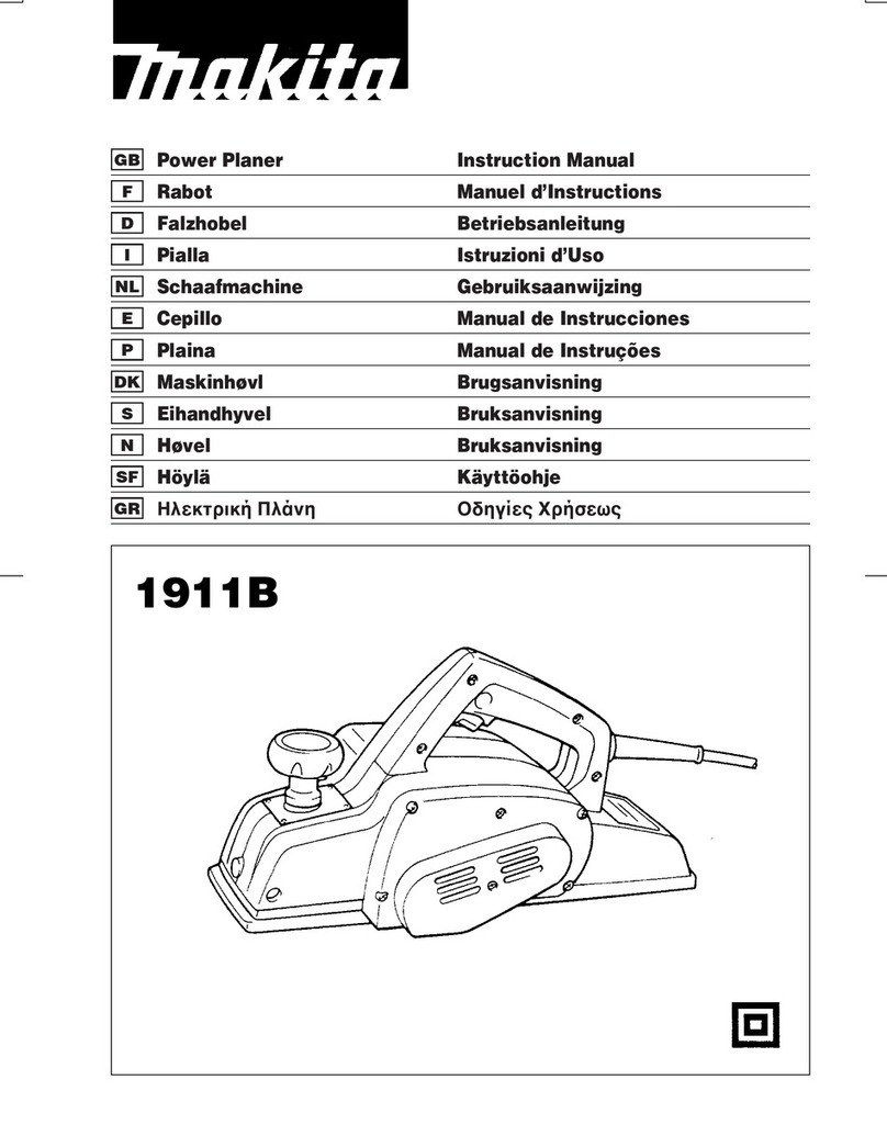 Makita 1911B User manual