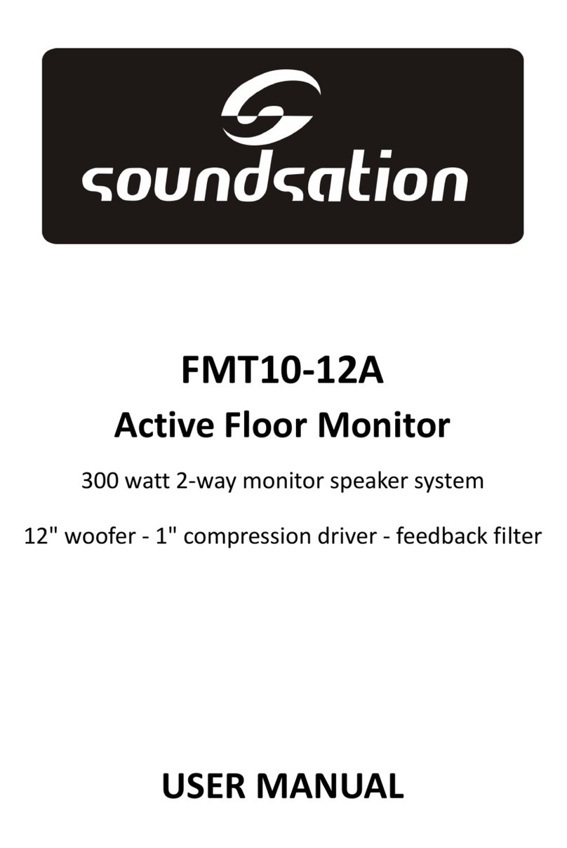 Sound Sation FMT10-12A user manual