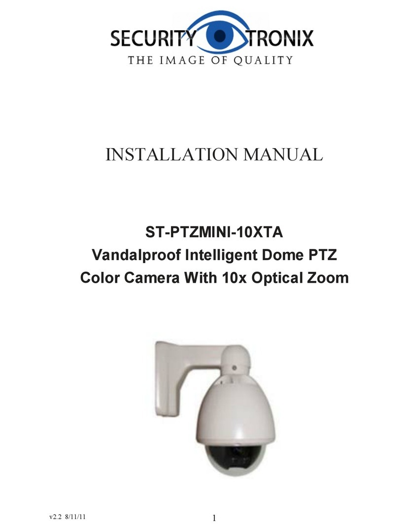 Securitytronix ST-PTZMINI-10XTA User manual