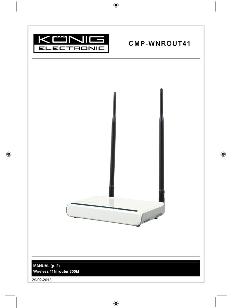 Konig CMP-WNROUT41 User manual