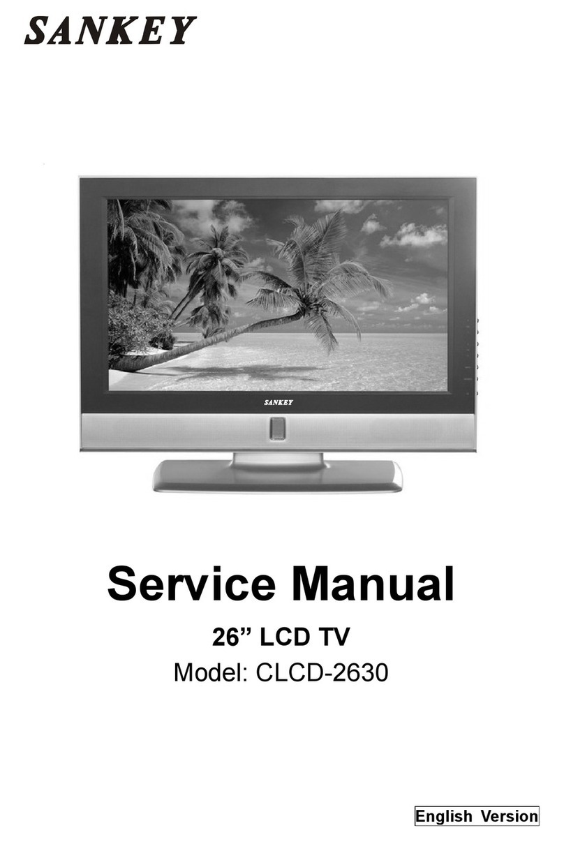 Sankey CLCD-2630 Service manual