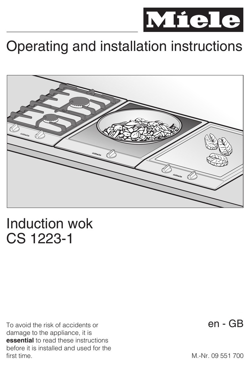 Miele CS 1223-1 User manual