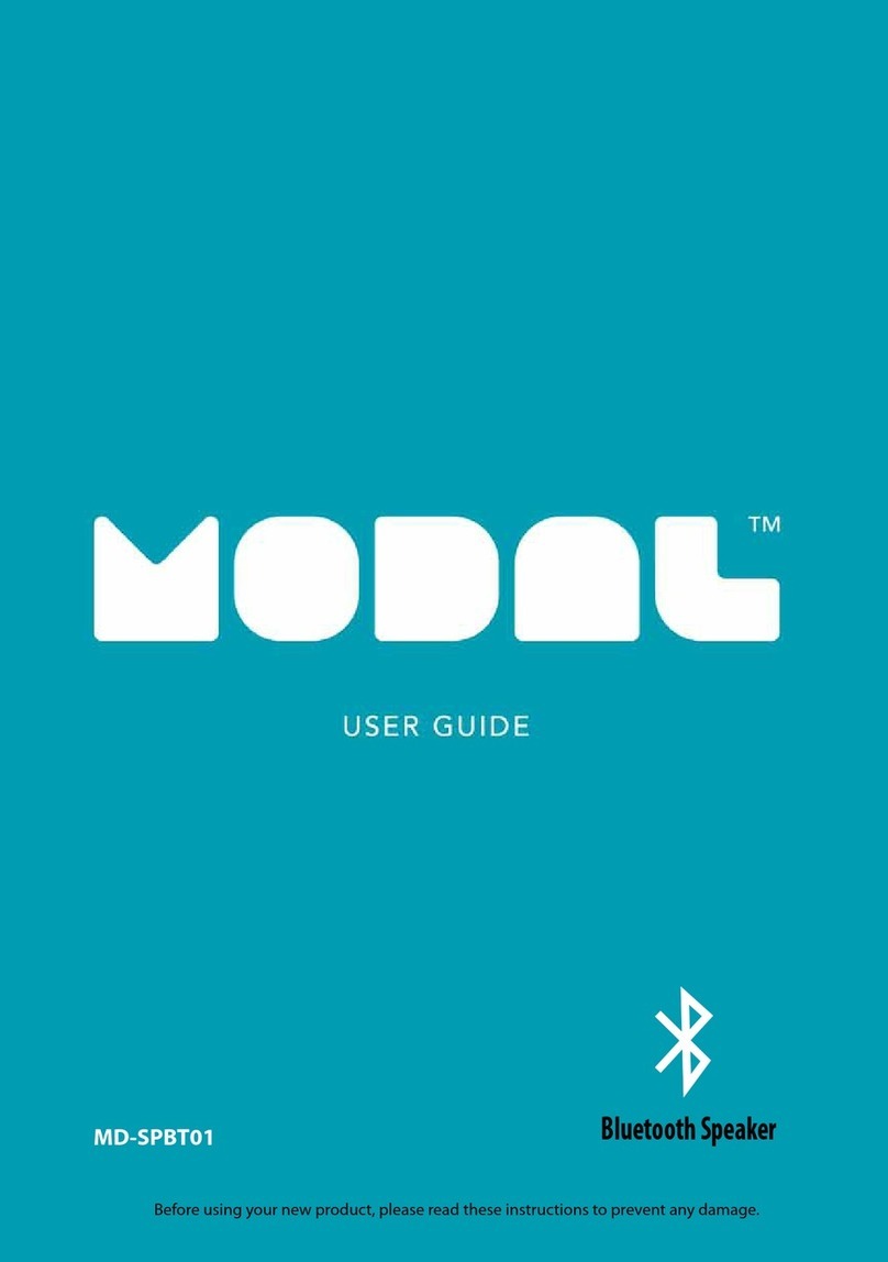 Modal MD-SPBT01 User manual