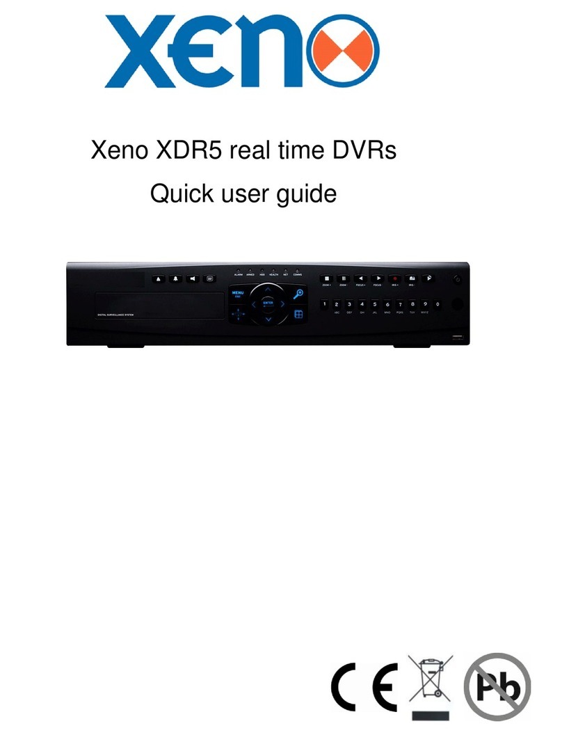 XENO XDR5 Instruction manual