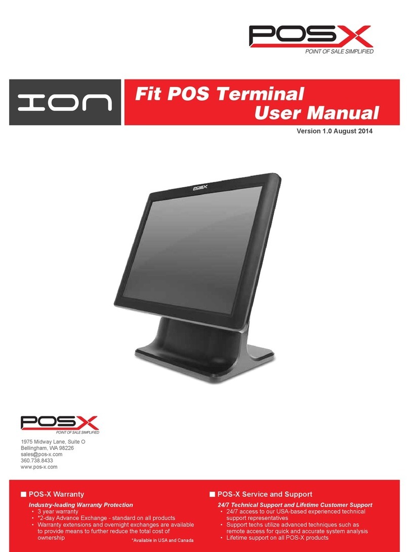 POS-X ION user manual