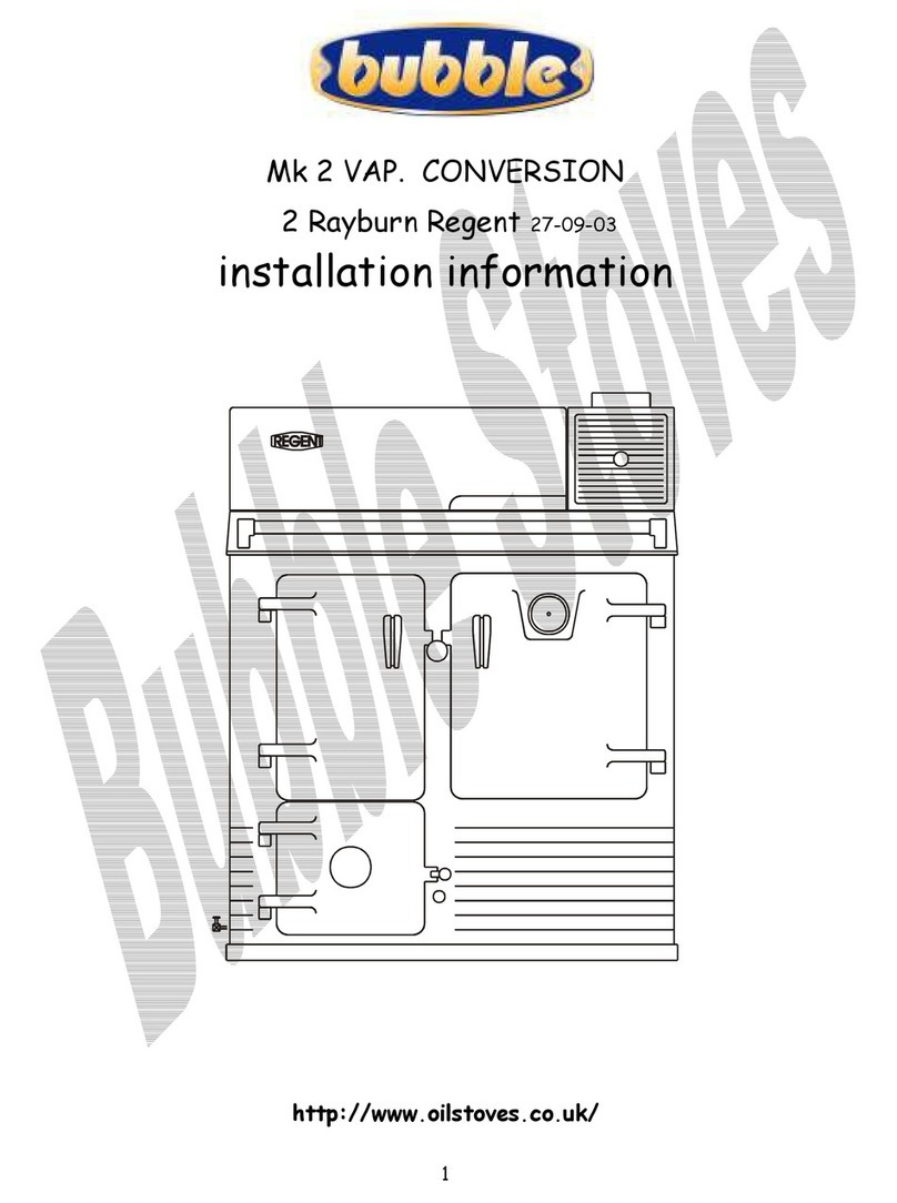 Bubble 2 Rayburn Regent Service manual