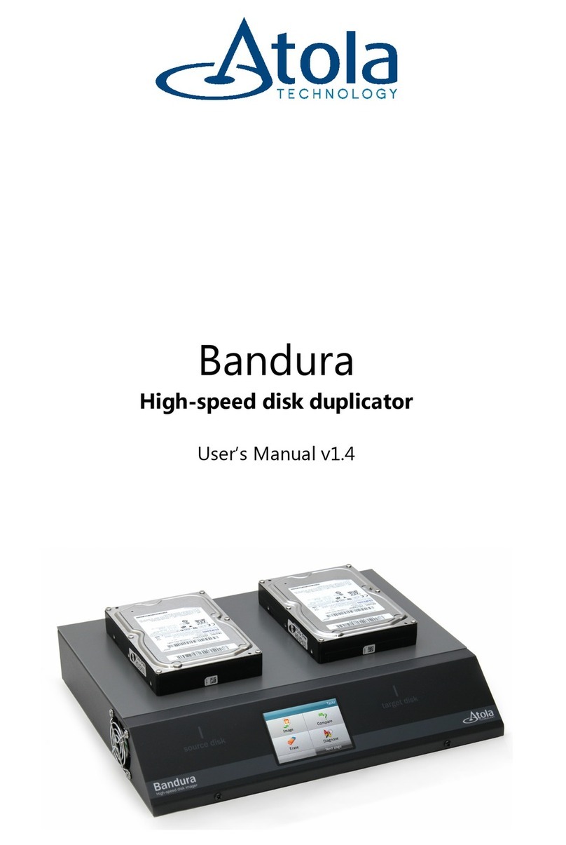 Atola Bandura user manual