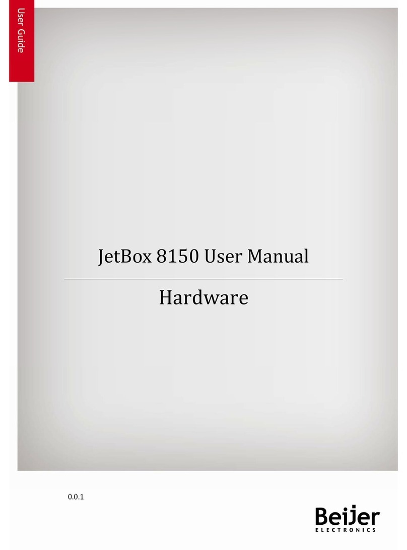 BeiJer JetBox 8150 user manual