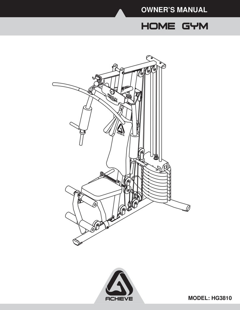 Achieve HG3810 owner's manual