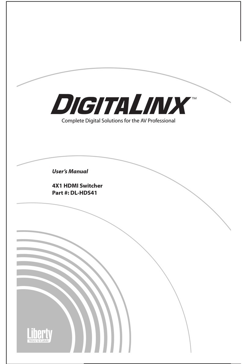 DigitaLinx DL-HDS41 User manual