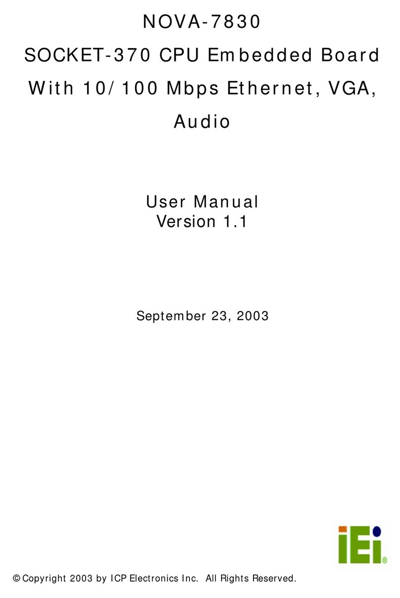 IEI Technology NOVA-7830 user manual