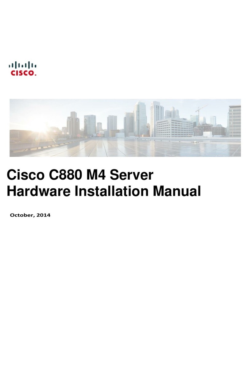 Cisco C880 M4 Hardware installation manual