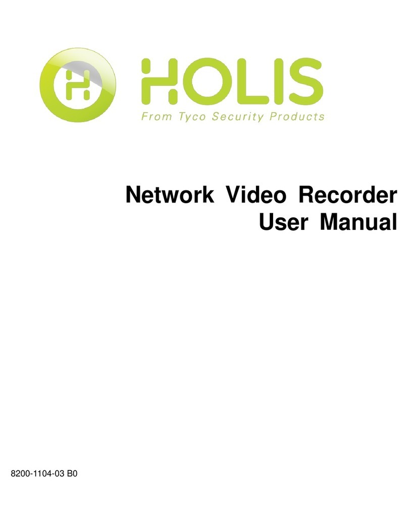 Holis HOLNVR04100 User manual