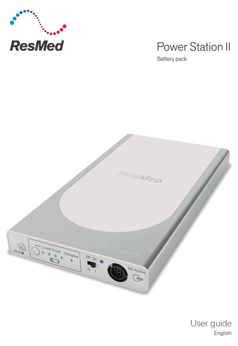 ResMed Power Stayion II user guide