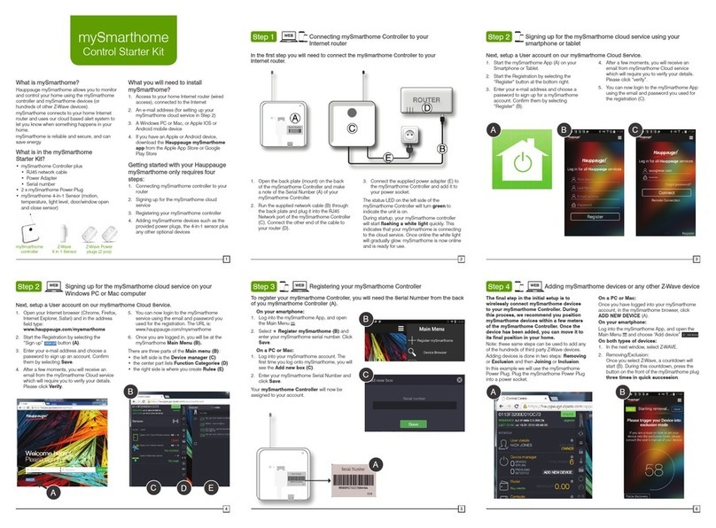 Hauppauge mySmarthome user guide